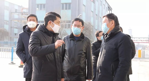 西寧市委常委、大通縣委書記宋晨曦到青海宜化檢查疫情防控工作